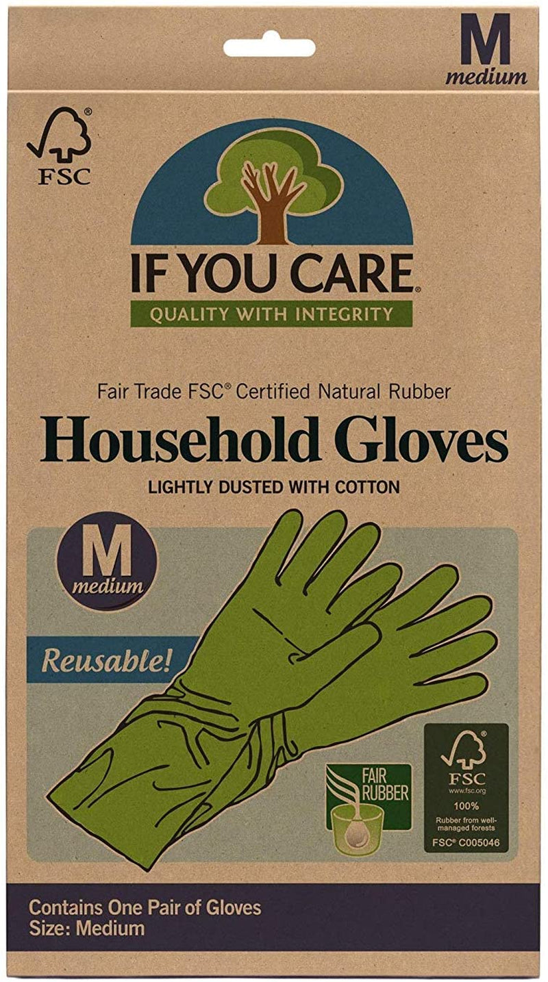 Household Gloves [Set of 3] Size: Medium