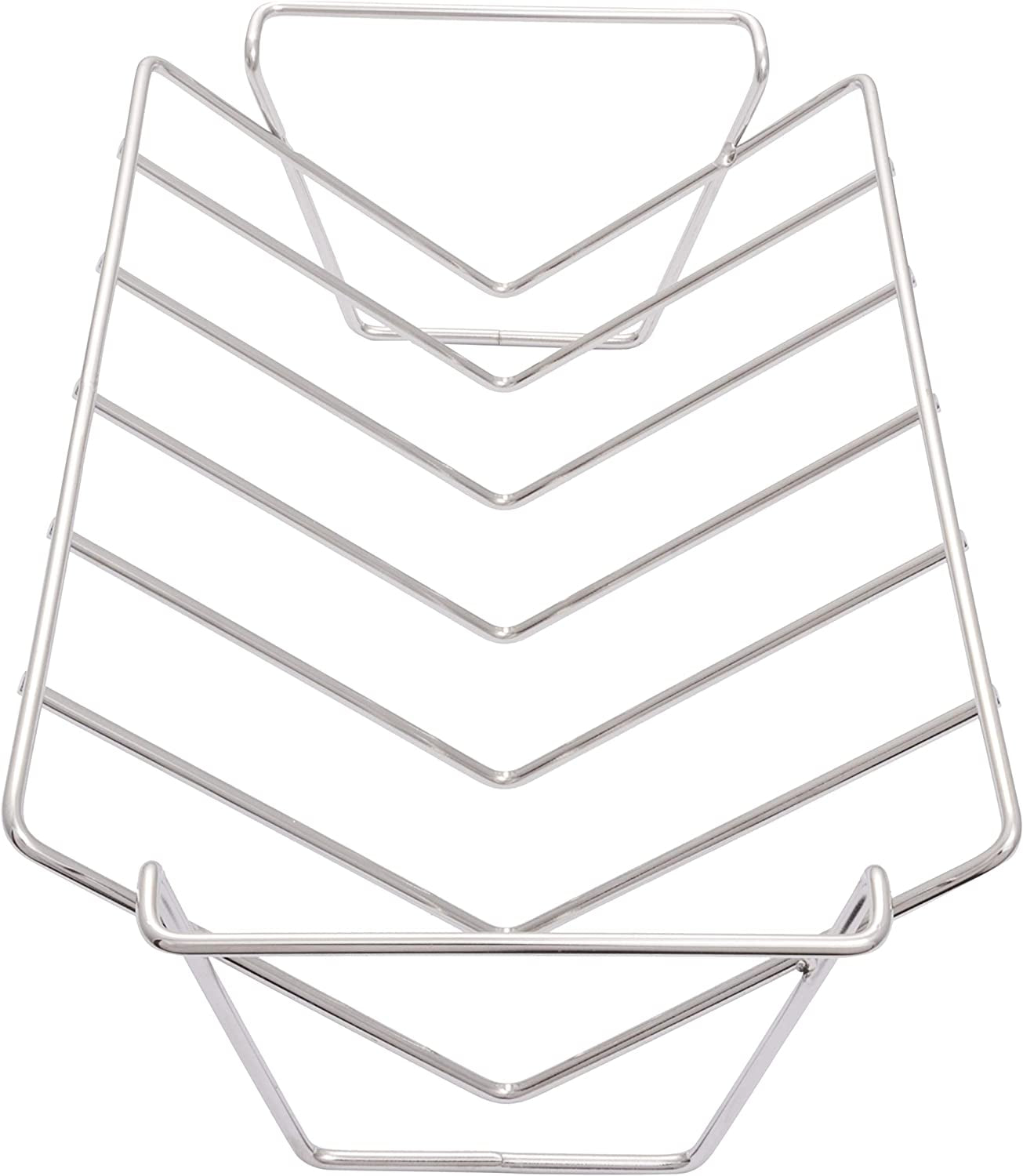 Char-Broil 1944364R04 Grill plus Rib & Roast Rack, 4.5X13.75X4.39, Silver