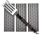 Grillgrate - 15" Grillgrate Sear Station for Pellet Grills (SS15) - 3 Grillgrate Panels + Grilling Spatula