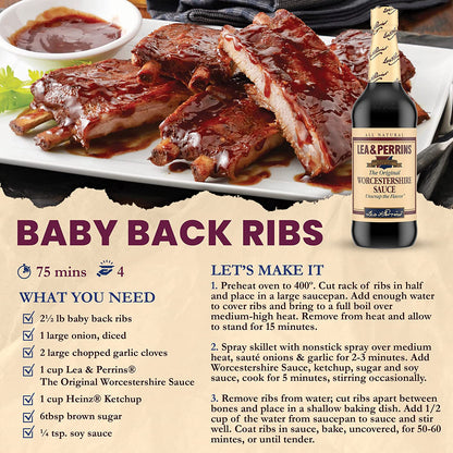 Lea & Perrins the Original Worcestershire Sauce (15 Fl Oz Bottle)