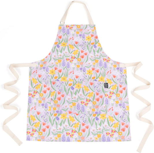 Designer Aprons - Full Coverage Polycotton with Large Pockets - Vibrant Apron - Water/Oil/Stain Resistant