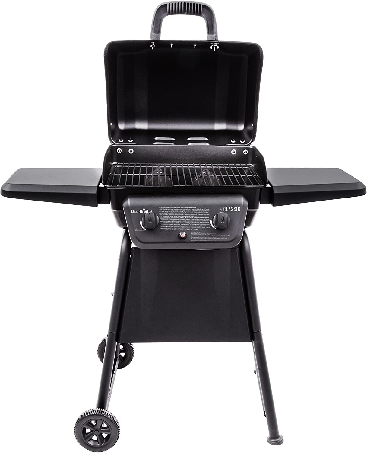 American Gourmet 463672717 Classic 280 2-Burner Liquid Propane Gas Grill, No Side, Black