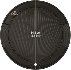 Korean BBQ Egg Grill Pan, Even Heating and Easy to Clean, Perfect for Pork Belly