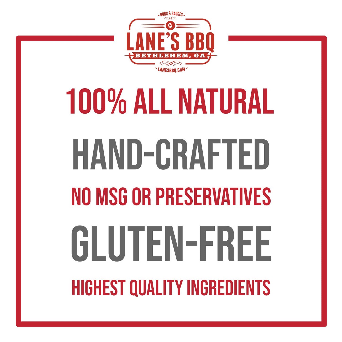 Lane'S Spellbound Pork Rub Seasoning - Premium Sweet and Smoky Pork Butt Rub, Rib Rub & Chicken Rub | Deep, Rich, Smoky Flavor | All Natural | Gluten Free | No MSG | NO Preservatives - 4.6Oz