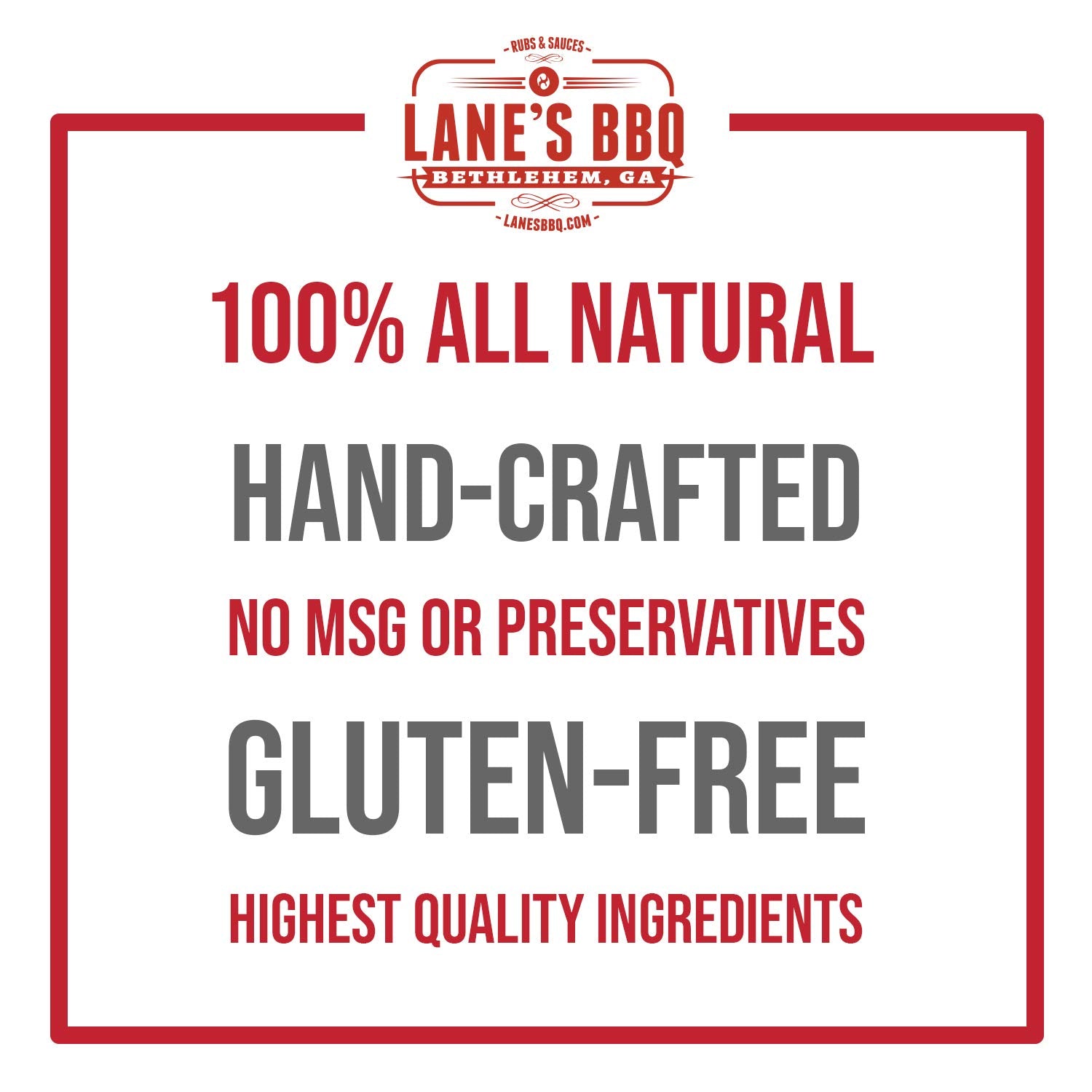 Lane'S Spellbound Pork Rub Seasoning - Premium Sweet and Smoky Pork Butt Rub, Rib Rub & Chicken Rub | Deep, Rich, Smoky Flavor | All Natural | Gluten Free | No MSG | NO Preservatives - 4.6Oz
