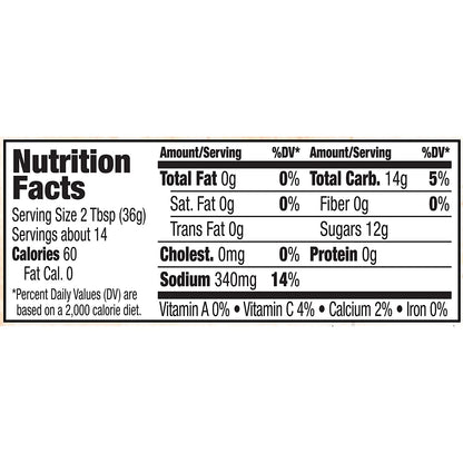Kraft Original Slow-Simmered BBQ Barbecue Sauce (18 Oz Bottle)