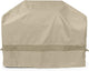 Covermates Grill Cover – Weather Resistant Polyester, Adjustable Drawcord, Mesh Vent, Grill and Heating-Khaki