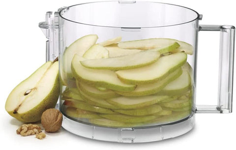 Image of Food Processor 14-Cup Vegetable Chopper for Mincing, Dicing, Shredding, Puree & Kneading Dough, Stainless Steel, DFP-14BCNY