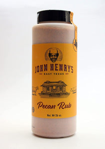 John Henry'S Texas Size Pecan Rub BBQ Seasoning - 26 Ounce