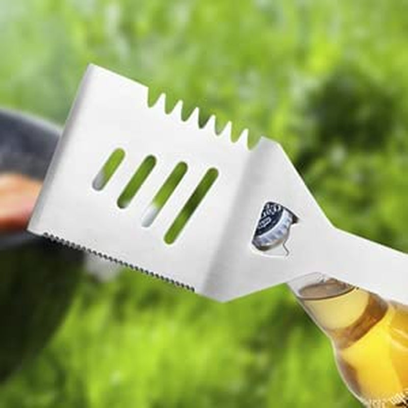 Cifaisi BBQ Grill Utensils Set for Camping/Backyard, 38Pcs Stainless Steel Grill Tools Grilling Accessories with Barbecue Mats, Aluminum Case, Thermometer for Men Women