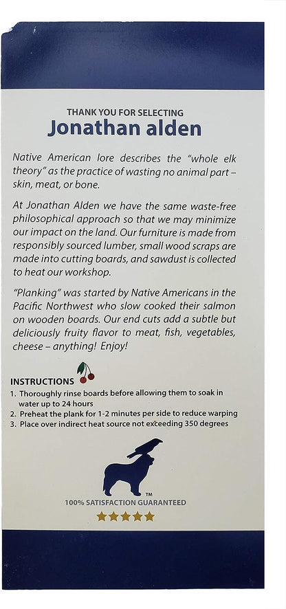 Cherry Wood Grilling Planks for the Grill or Oven (Regular)