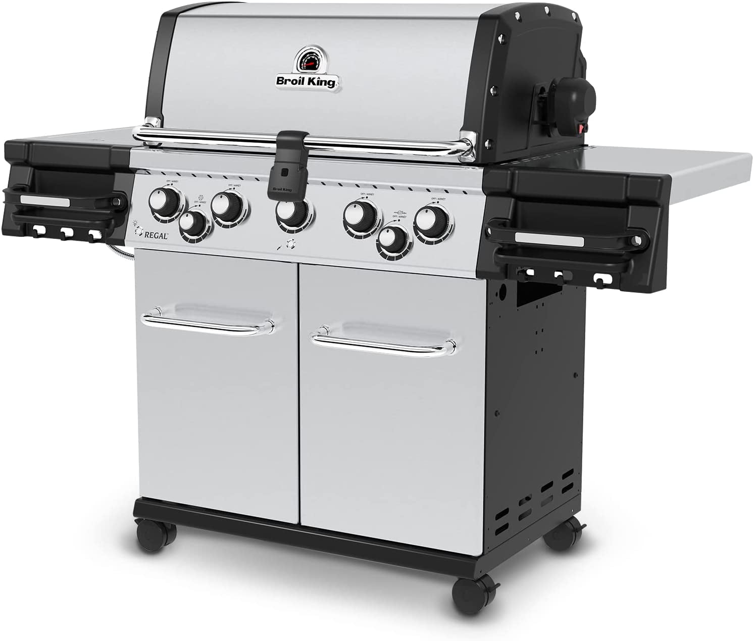 Regal S 590 Pro Natural Gas Grill - Premium 5-Burner Stainless Steel BBQ