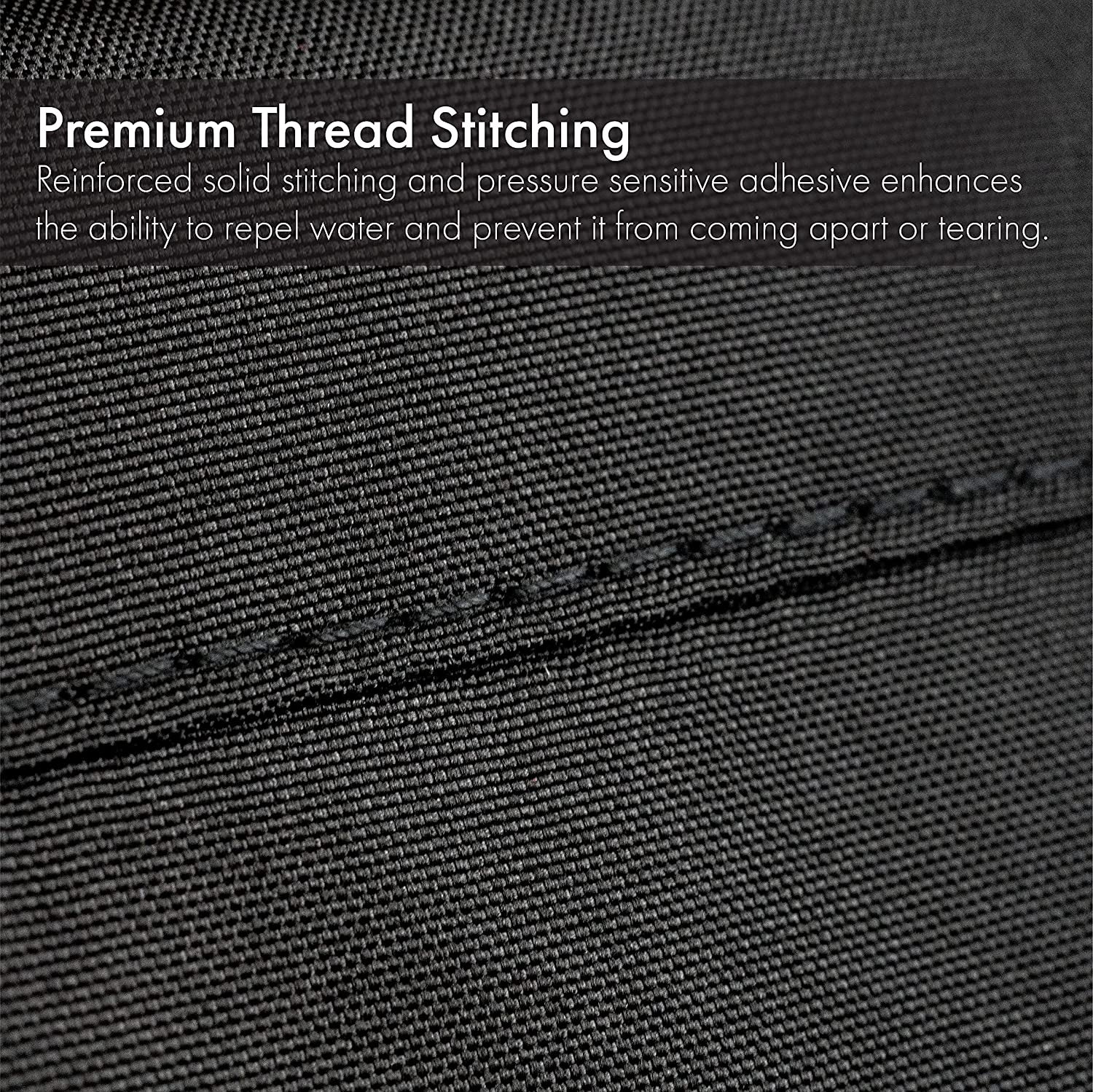 G128 - Black Grill Cover, 30 Inch Gas Grill Cover Waterproof, UV Resistant BBQ Grill Cover, Fits Most Brands of Grills - Black