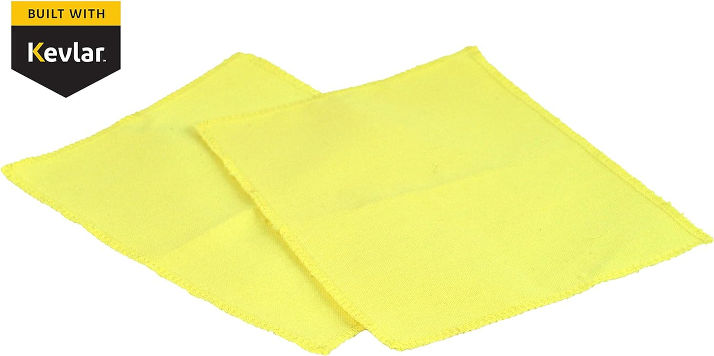 Q-Swiper Steam Clean BBQ Grill Cleaner Set - 1 Grill Brush with Scraper, 2 Heat Resistant Kevlar® Cloths, 1 Tray | Bristle Free | Safe Way to Steam Away Grill Grease & Grime