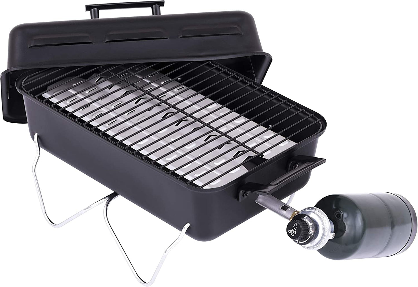 Portable Gas Grill | Liquid Propane | Porcelain Coated Grates | 465133010