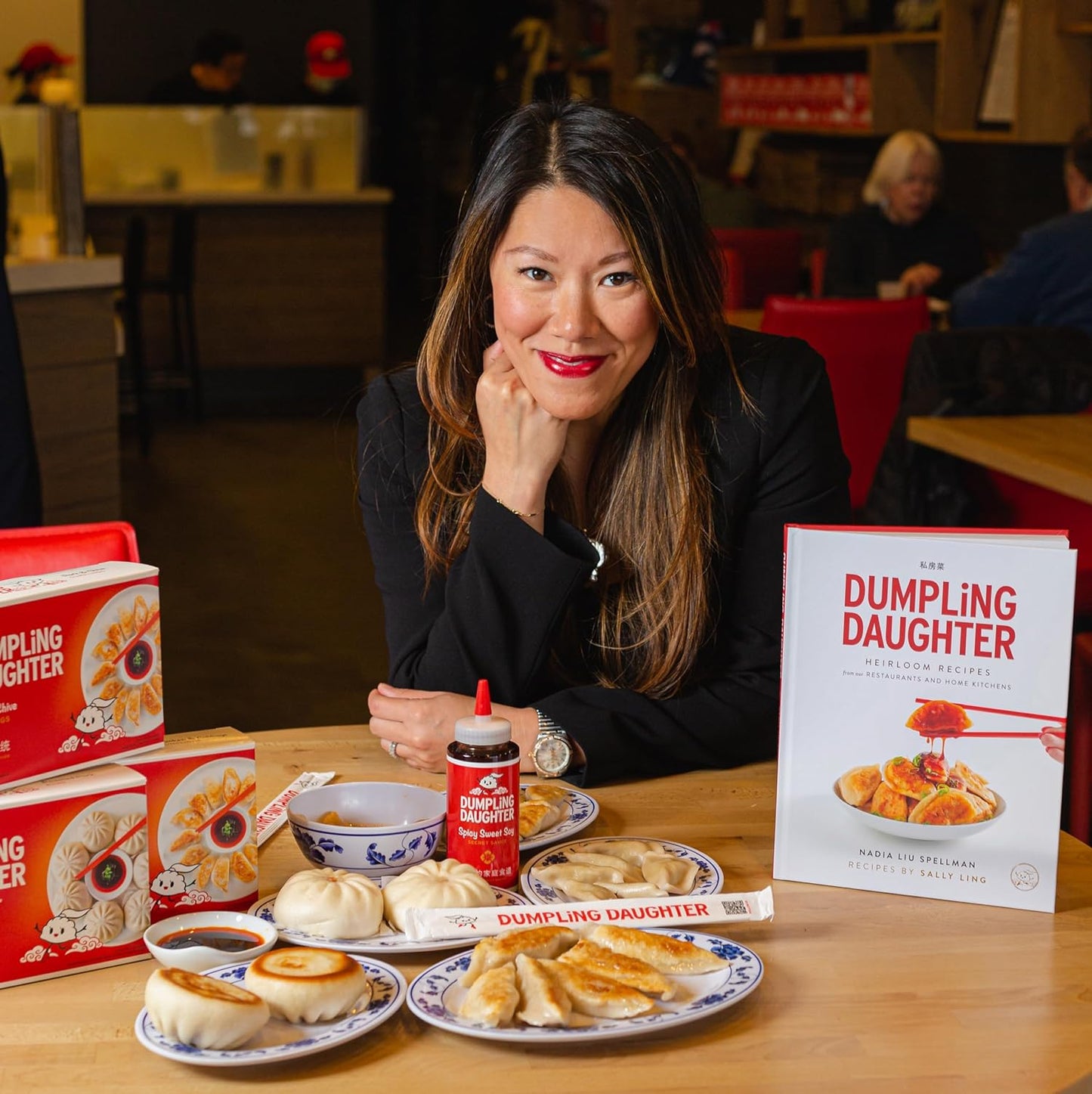 Dumpling Daughter - Spicy Sweet Soy Sauce (8 Oz) - Brown Sugar Sweetened Dumplings Sauce Balanced with Spicy Chili Oil - the Perfect Asian Dipping Sauce