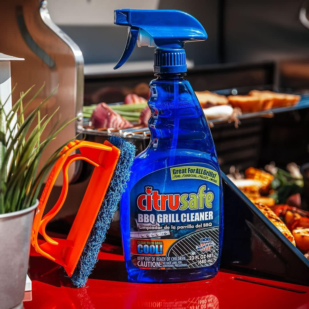 Grill Cleaning Spray - BBQ Grid and Grill Grate Cleanser (23Oz)