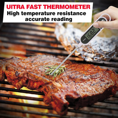 20Pcs Grill Tools Set,Stainless Steel BBQ Tools Set with Thermometer and Portable Case,Premium Grill Utensil Set-Ideal Grilling Gifts for Men&Women on Father'S Day, Christmas,Birthday