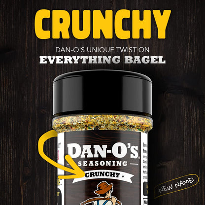 Dan-O'S Seasoning Small 5 Bottle Combo | Original, Spicy, Chipotle, Crunchy & Cheesoning | 5 Pack