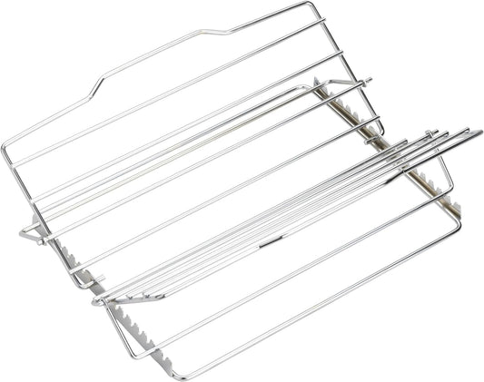 BRADSHAW INTERNATIONAL 23803 Chrome Adjustable Roast Rack