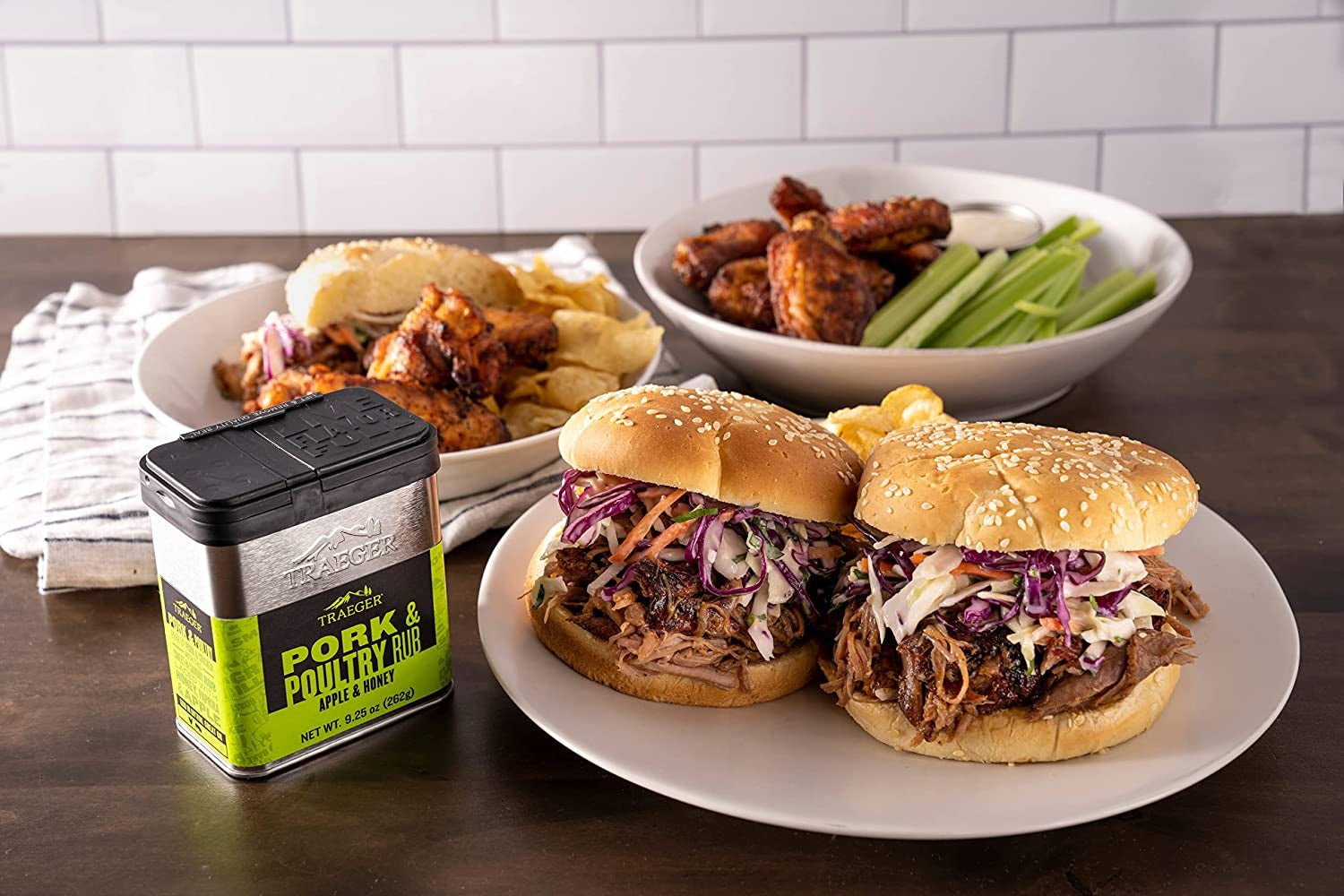 Traeger Grills SPC171 Pork & Poultry Rub with Apple & Honey 9.25 Ounce (Pack of 1)