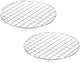 Grill Rack, 304 Stainless Steel BBQ Grilling Rack (9.85 Inch 2-Pack)…