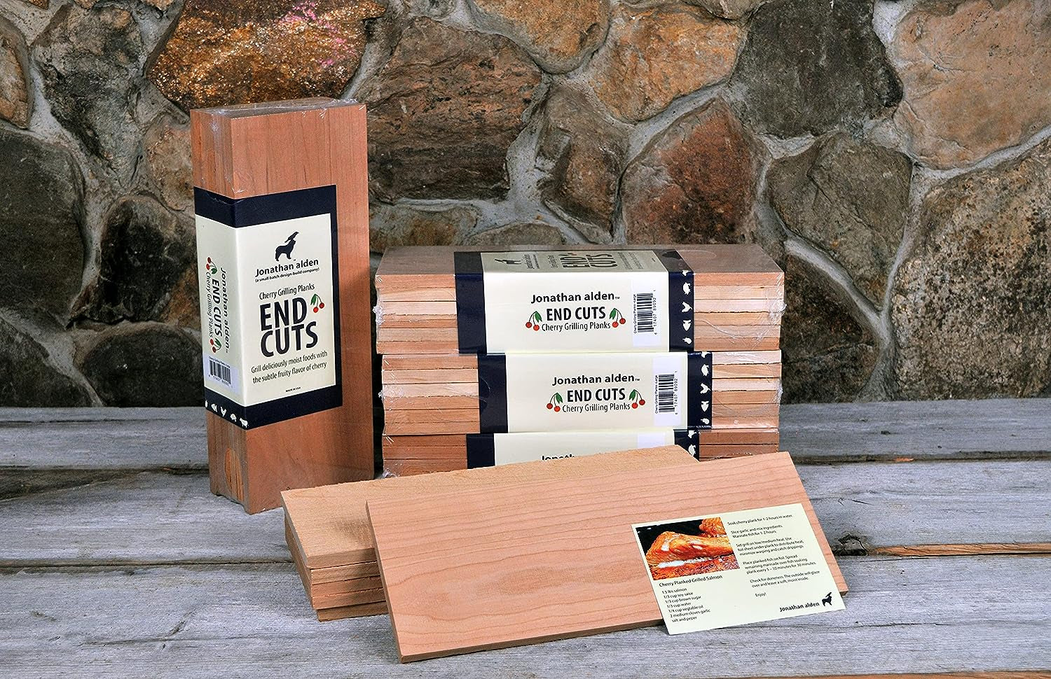 Cherry Wood Grilling Planks for the Grill or Oven (Regular)