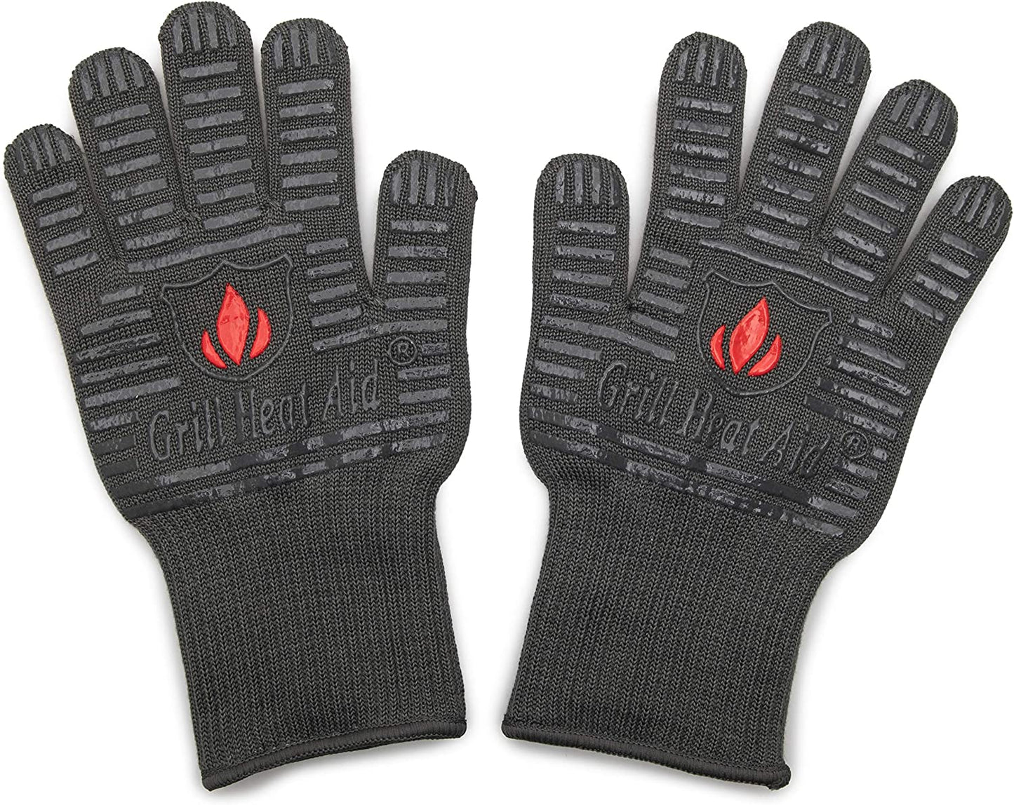 BBQ Gloves Heat Resistant 1,472℉ Extreme. Kitchen Dexterity Handle Oven Cooking Hot Food on Cast Iron, Baking, Barbecue, Smoker. Multi-Purpose Fireproof Indoor Outdoor Use Men & Women.