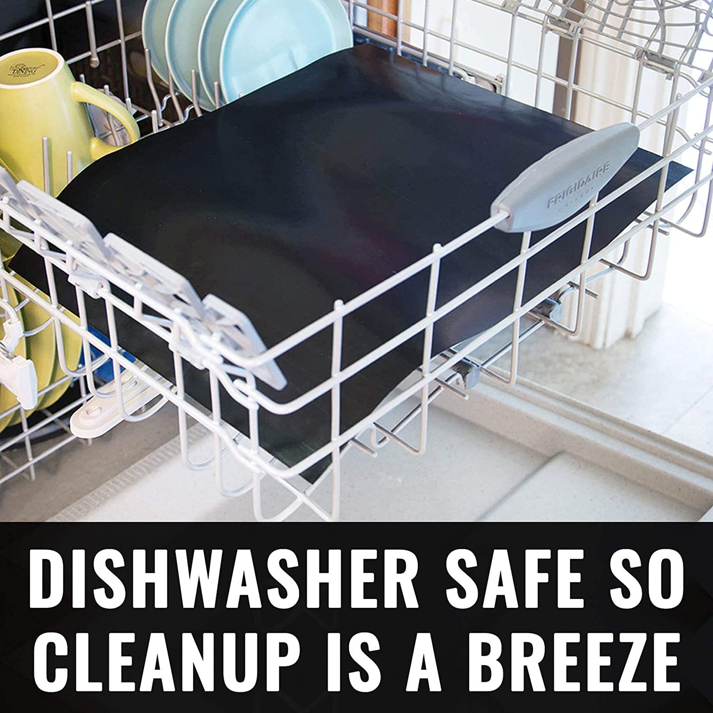 Grill Mats for Outdoor Grill - Set of 2 Heavy Duty & Built to Last BBQ Grill Mats - Make Grilling Easier & Keep Your Grates Looking New - the Perfect Grilling Gift