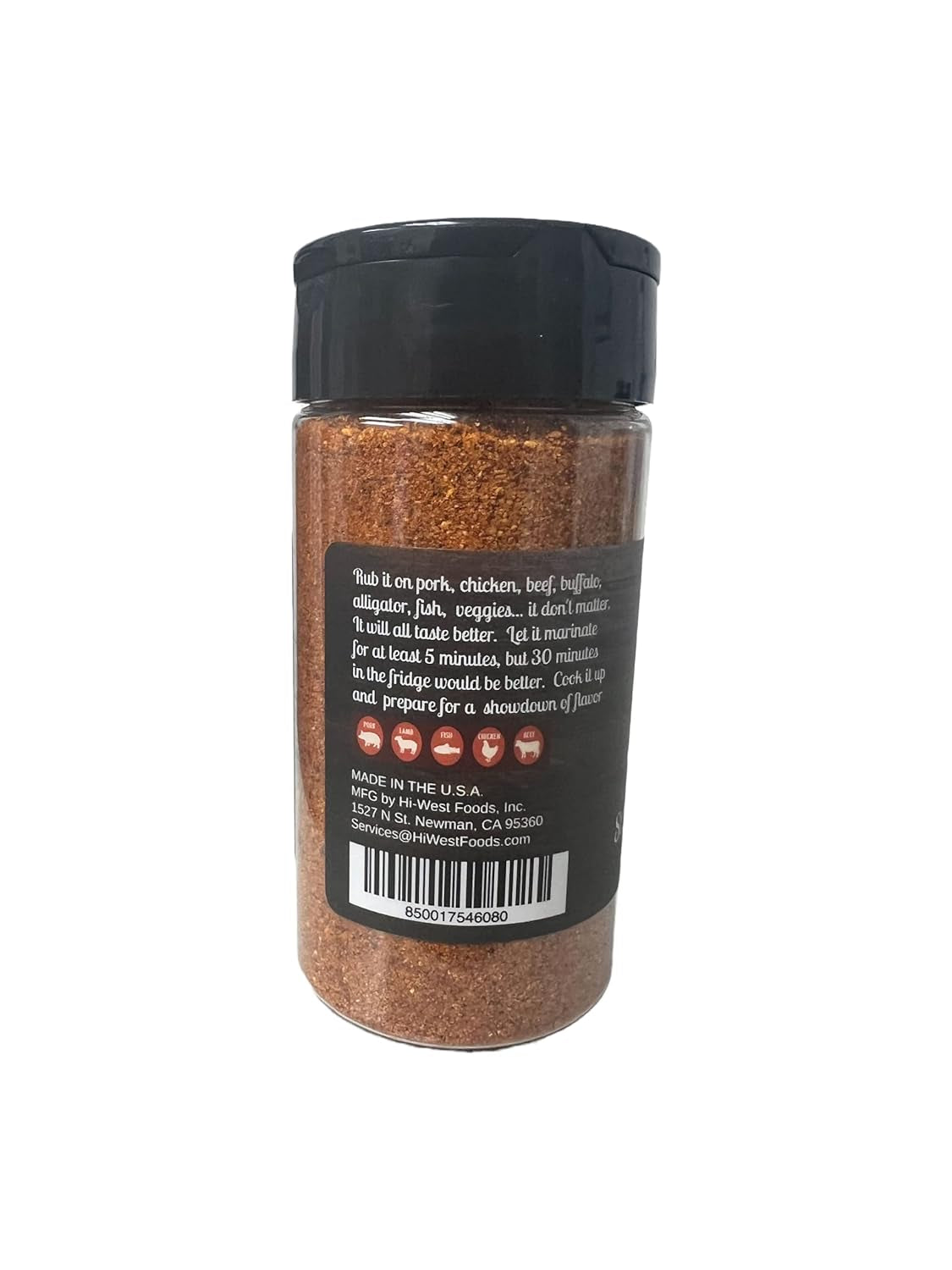 Hi-West St. Louis Brown Sugar BBQ Seasoning Rub 5Oz