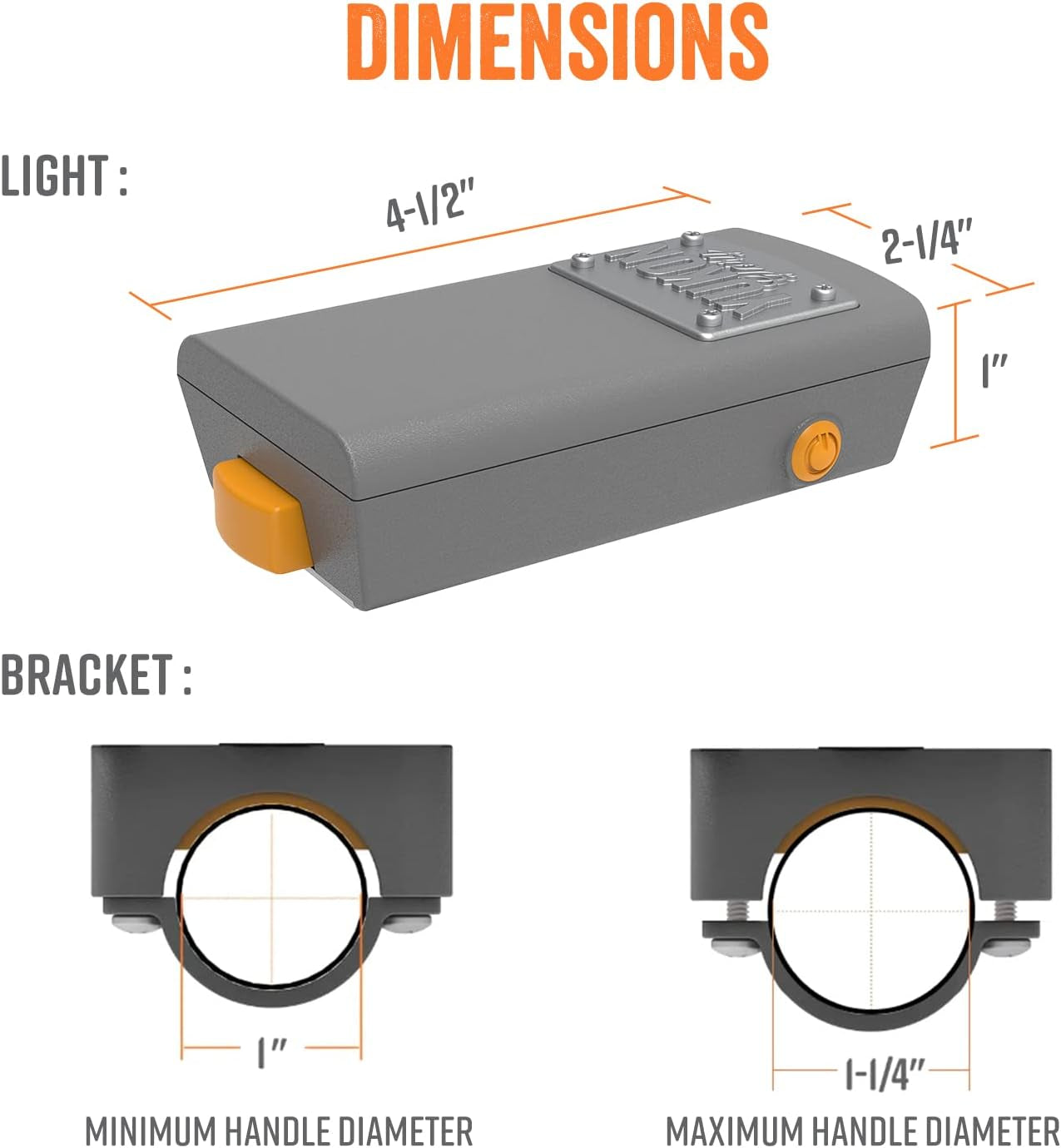 ™ Bright BBQ LED Grill Handle Light, Patent Pending Rechargeable LED Light Fits Most Outdoor Grills, Water + Heat Resistant, Perfect BBQ Grill Gift, BBQ Gift, Perfect for Blackstone & Weber