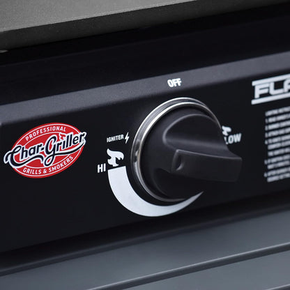 E8217 Flat Iron Portable Table Top 17” Gas Griddle Propane Grill, Black