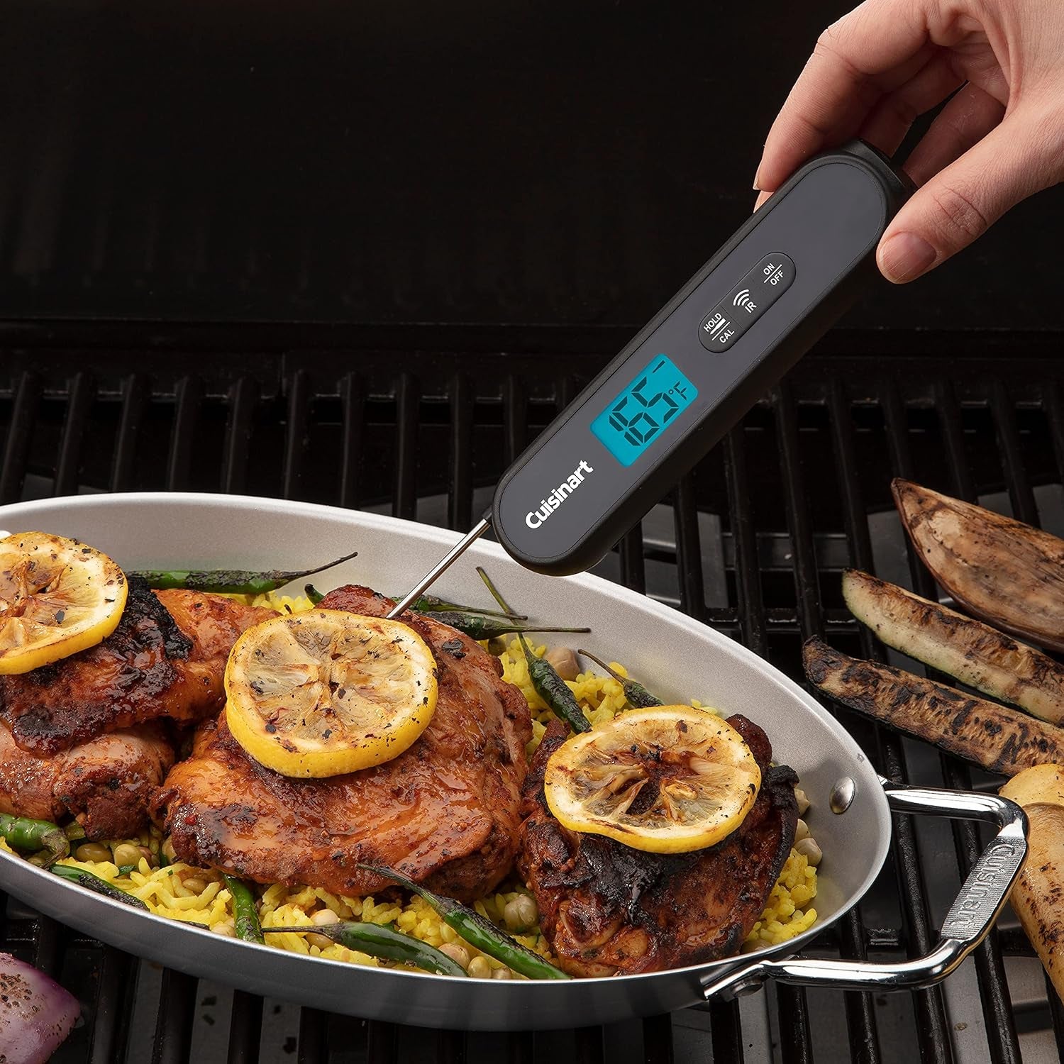 CSG-200 Infrared and Folding, Infrared & Folding Grilling Thermometer