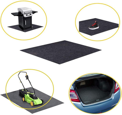 under Grill Mat,Premium Grill Mat for Deck, under Grill Floor Mats to Protect Deck,Bbq Mat for under BBQ, Absorbent Oil Pad Protector for Decks and Patios,Waterproof, Reusable,(36X30 Inches)…