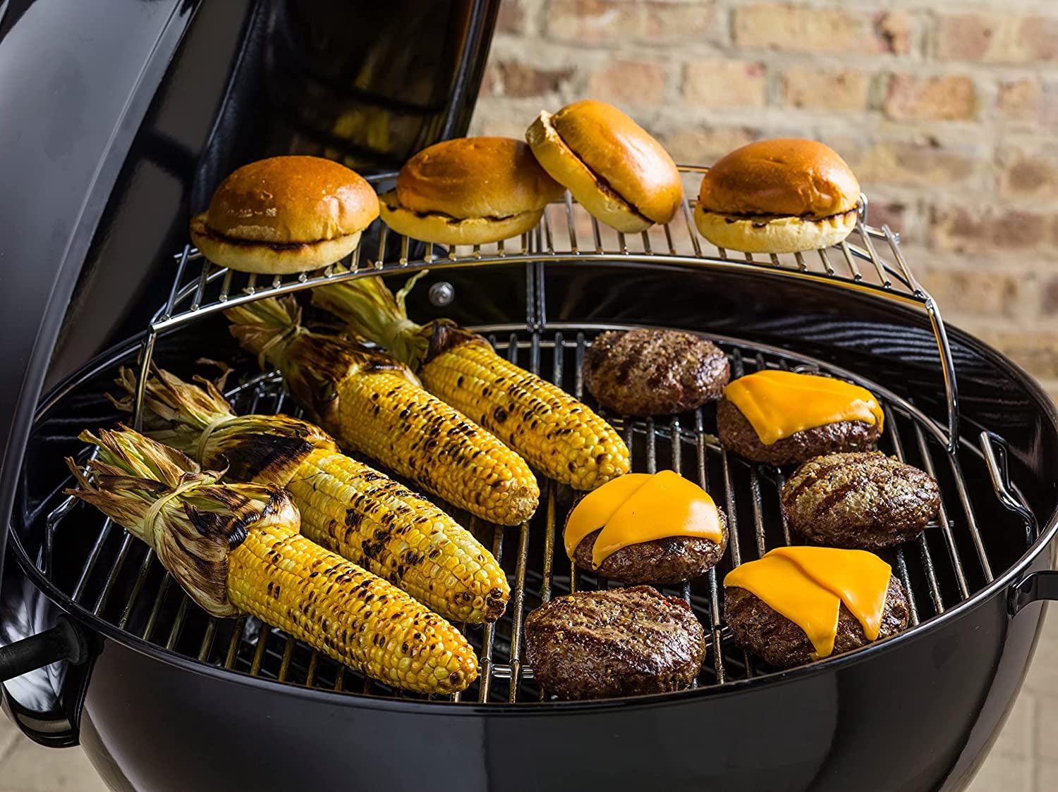 Weber Master-Touch 22" Charcoal Grill, Slate Blue