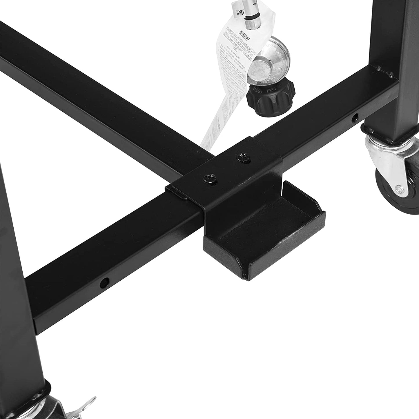 GB4001B 4-Burner Flat Top Gas Grill 52000-BTU Propane Fueled Professional Outdoor Griddle 36Inch Backyard Cooking with Side Table, Black