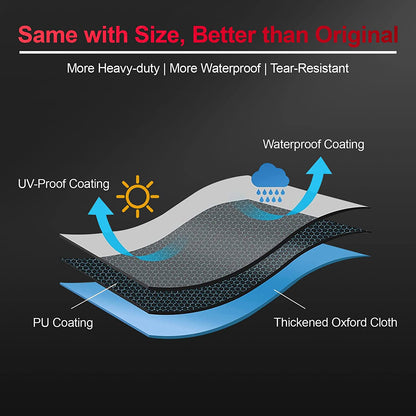 Comnova Grill Cover for Weber Summit 400 Series - 67 Inch BBQ Grill Cover Heavy Duty & Waterproof, 7108 Barbecue Cover for Weber Summit 470, Summit 420, 2022 Genesis S-325S and E-325S Grill Models