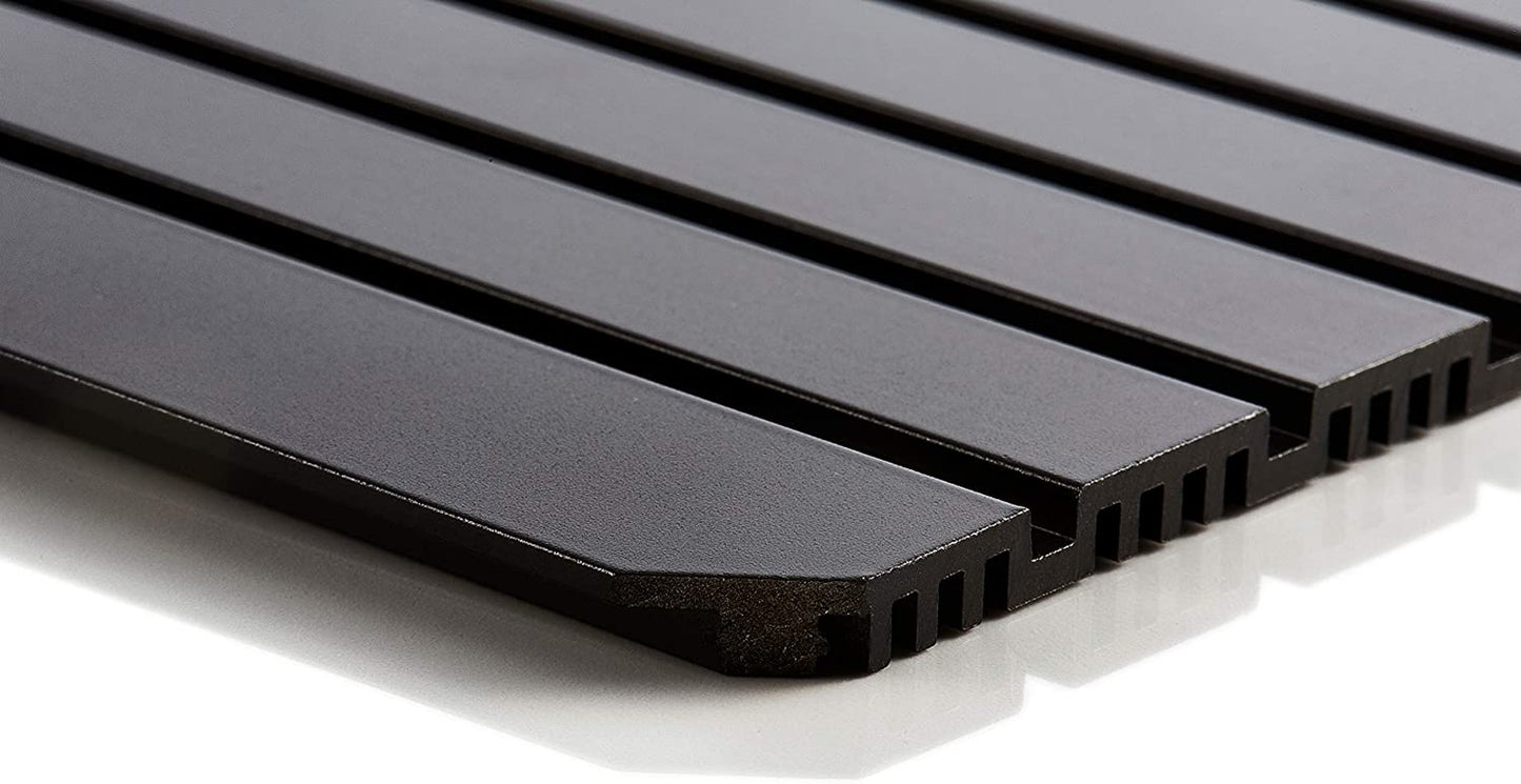 Defrosting Tray for Frozen Meat | 16" Family-Size | Aluminium Plate for Thawing Frozen Food | Natural Thawing Process | No Microwaves, No Cold/Warm Water Required |