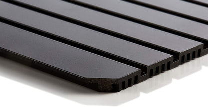 Defrosting Tray for Frozen Meat | 16" Family-Size | Aluminium Plate for Thawing Frozen Food | Natural Thawing Process | No Microwaves, No Cold/Warm Water Required |