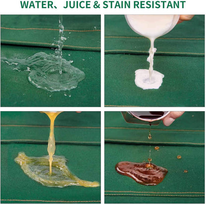 Chef Apron with Cross Back Straps for Men Women, Cotton Canvas Apron for Artists Painting, Kitchen Cooking