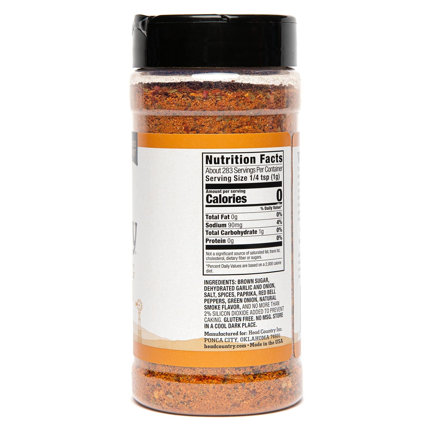 Head Country Bar-B-Q Championship Seasoning, Sweet & Spicy | Gluten Free, MSG Free Barbecue Seasoning with No Allergens | Sweet, Smoky Dry Rub Great on BBQ Chicken, Pork & Ribs | 5.12 Ounce, Pack of 1