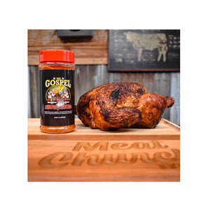 Meat Church BBQ Rub Combo: Honey Hog (14 Oz) and the Gospel (14 Oz) BBQ Rub and Seasoning for Meat and Vegetables, Gluten Free, One Bottle of Each