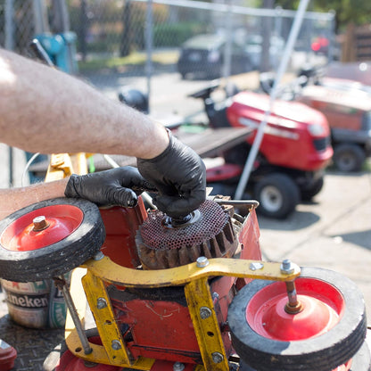 Black Nitrile Disposable Industrial-Grade Gloves 3 Mil, Latex and Powder-Free, Food-Safe, Non-Sterile, Lightly-Textured