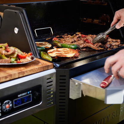 MB20181622 Gravity Series 1050 Digital Charcoal Grill and Smoker Griddle Insert, Black