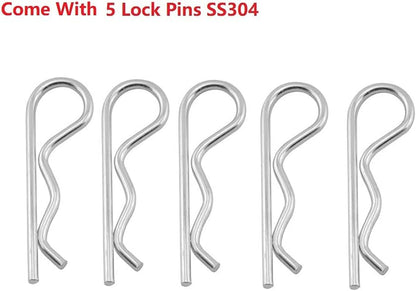 𝙐𝙥𝙜𝙧𝙖𝙙𝙚𝙙 4PC Heavy Duty Cast Stainless Steel BBQ Grill Burners Replacement Parts for Premium Gas Grills from Bull, Cal Flame Aussie Blaze Charbroil NEXGRILL Thermos Turbo Grills…