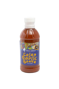 Melissa Cookston Cajun Garlic Sauce, Versatile Spicy Sauce for Marinating & BBQ, 8 FL Oz.