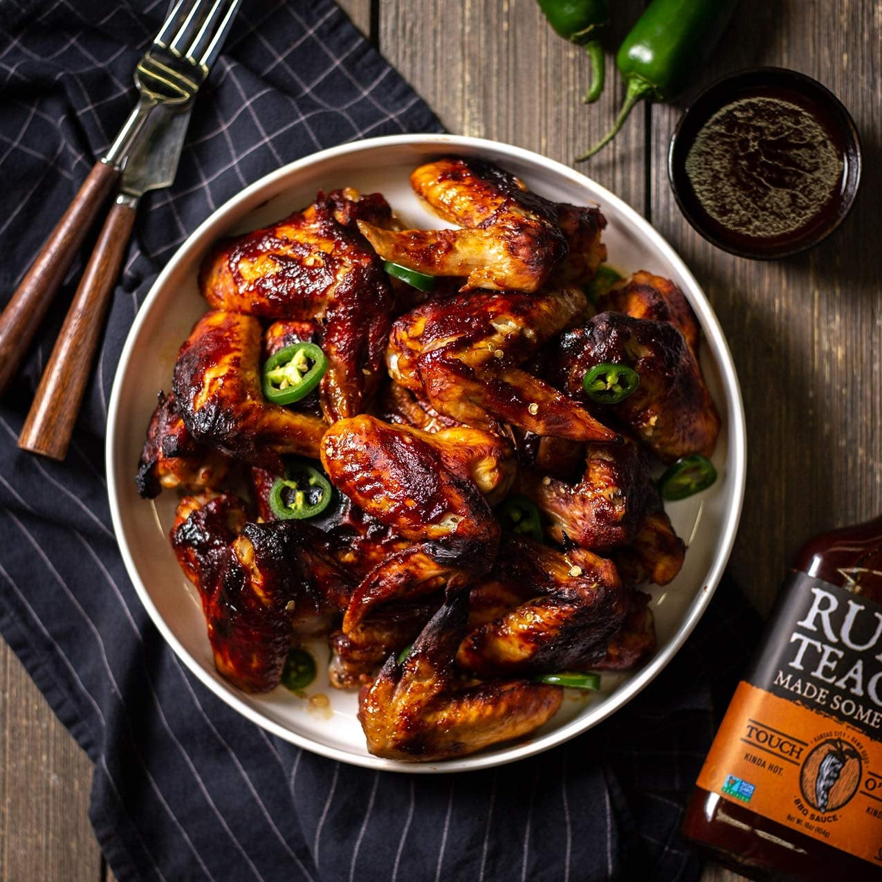 Rufus Teague - Variety BBQ Sauce Pack - Premium Barbecue Sauce - 6 Bottles