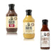 G Hughes Sugar Free Barbecue Sauces - Hickory BBQ Sugar Free Sauce - 18 Oz, Honey Mustard Sugar Free Dipping Sauce - 18 Oz, Sugar Free Teriyaki Marinade - 13 Oz, Gluten Free BBQ Sauces, BBQ (3-Pack)