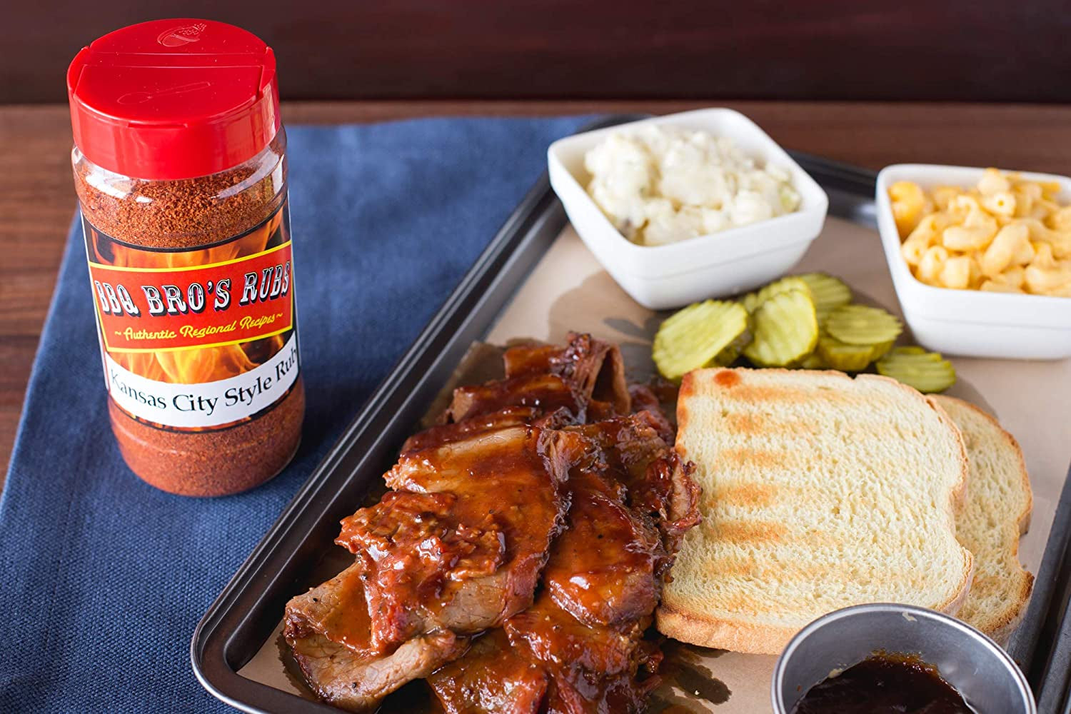 BBQ BROS RUBS (Western Style) - Ultimate Barbecue Spices Seasonings Set - Use for Grilling, Cooking & Smoking - Meat Rub, Dry Marinade, Rib Rub & Meat Seasoning - Great On; Steak, Chicken, Pork, Beef, Brisket - Backed with 100% Customer Guarantee