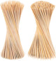 400 Pack 12 Inch Natural Bamboo Wood Barbecue Skewers for Grilling, Kabob, Fruit, Appetizer, Cocktail, Sausage, Chocolate Fountain, BBQ Sticks. (Φ=4Mm)